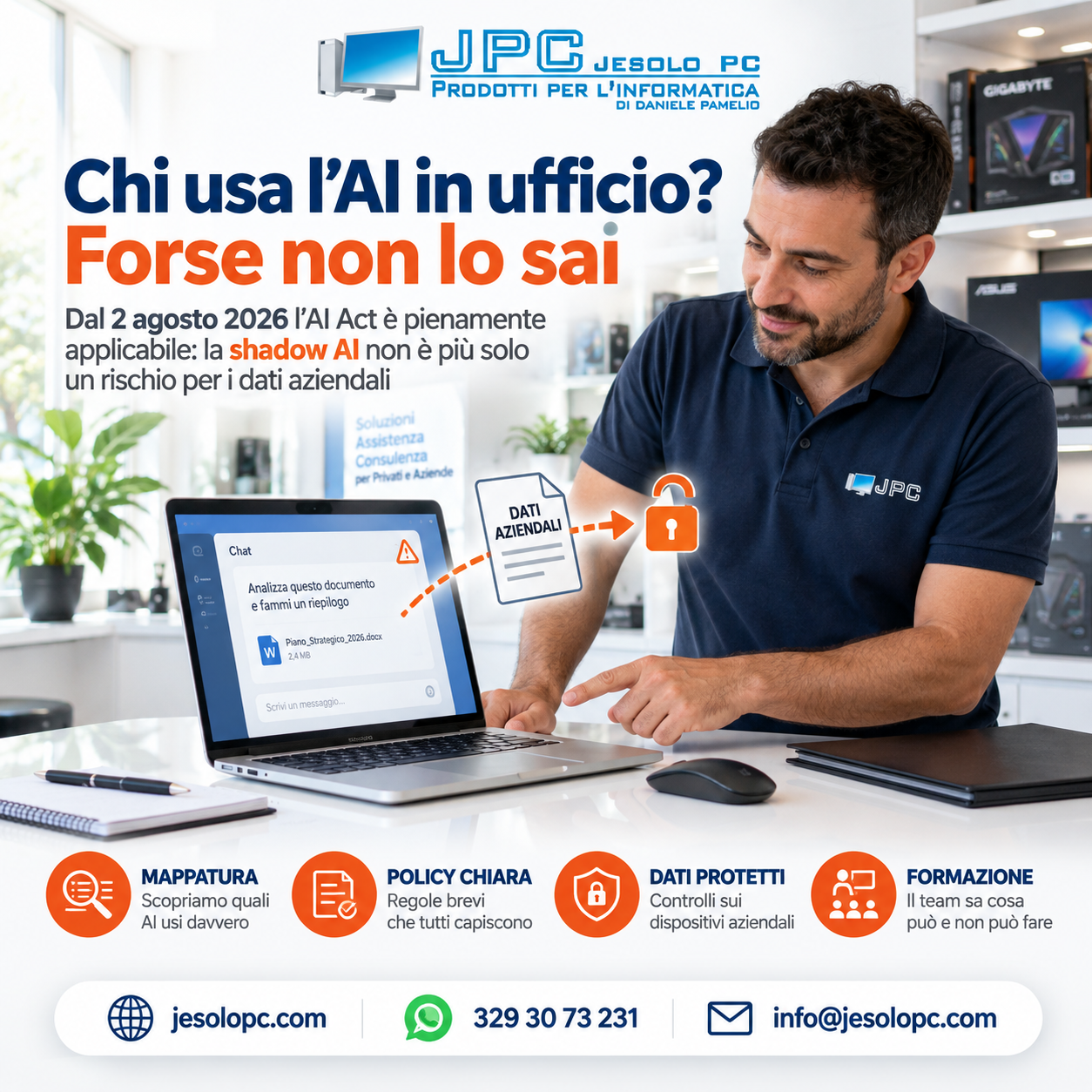 Shadow AI in azienda: i rischi per le PMI nel 2026